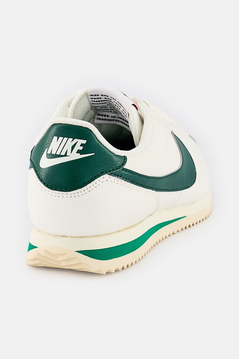 Nike Women Cortez Lace Up Outdoor Shoes, Off White - Image 2